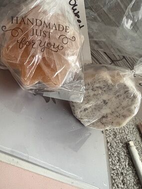 Sweet seed scrub sensitive skin handmade soap